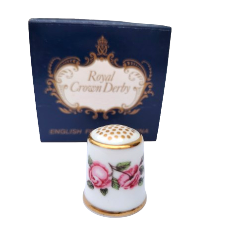 Royal Crown Derby The Billingsley Roses Thimble