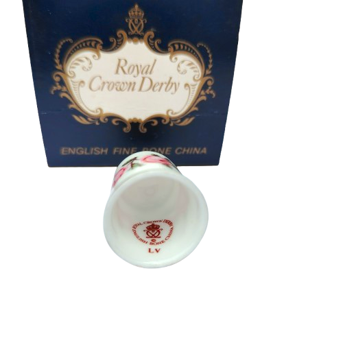 Royal Crown Derby The Billingsley Roses Thimble