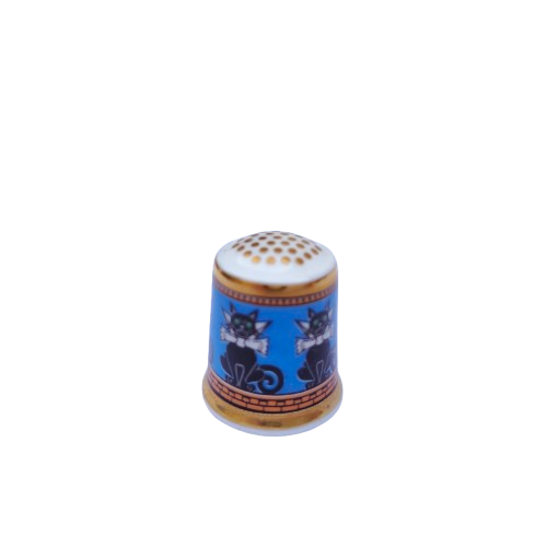 Royal Crown Derby Decorative Cats Thimble