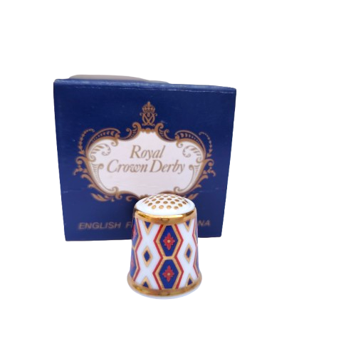 Royal Crown Derby The Diamond Thimble
