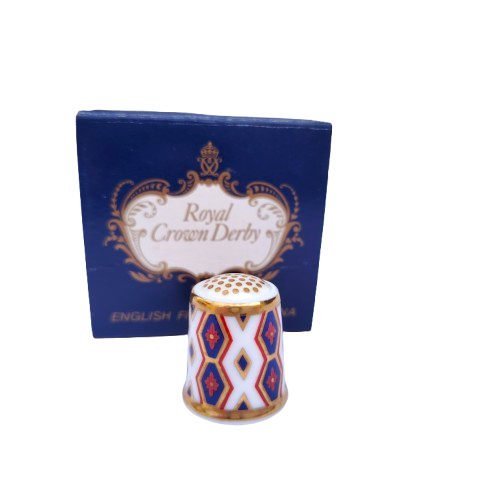 Royal Crown Derby The Diamond Thimble
