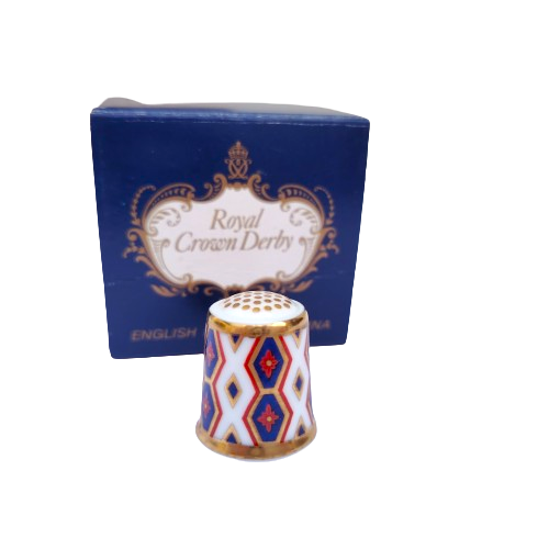 Royal Crown Derby The Diamond Thimble