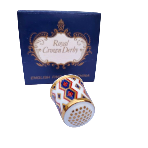 Royal Crown Derby The Diamond Thimble