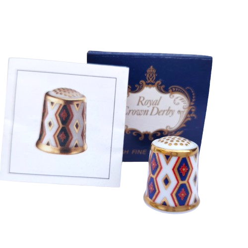 Royal Crown Derby The Diamond Thimble