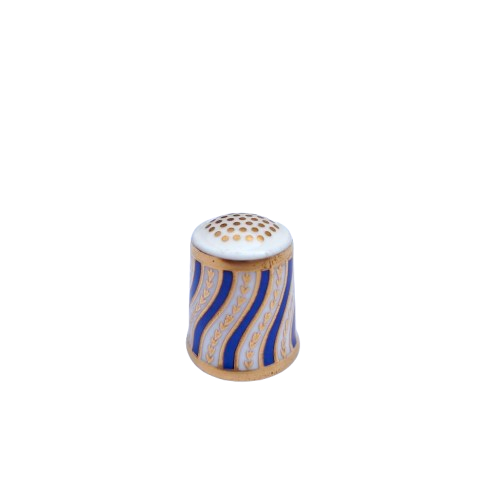 Royal Crown Derby The Spiral Stripe Thimble