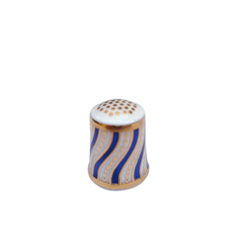 Royal Crown Derby The Spiral Stripe Thimble