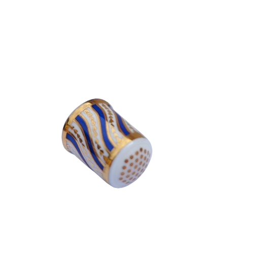 Royal Crown Derby The Spiral Stripe Thimble