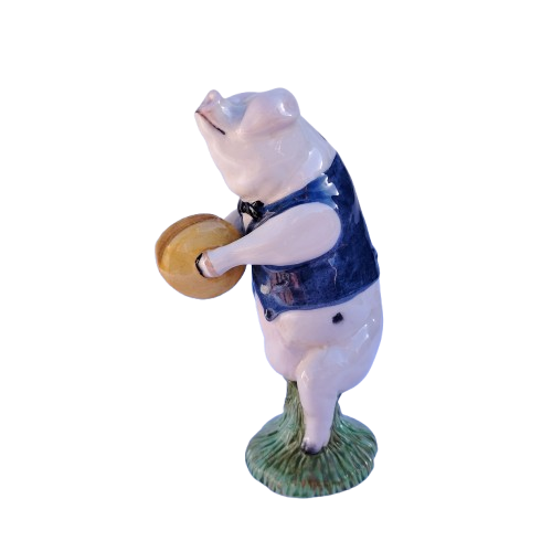 Beswick Pig Prom Andrew the Cymbal Player Figurine Model PP4