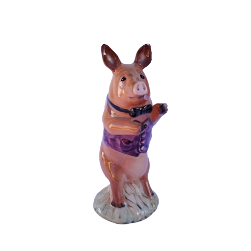 Beswick Pig Prom James The Triangle Player Figurine Model PP7