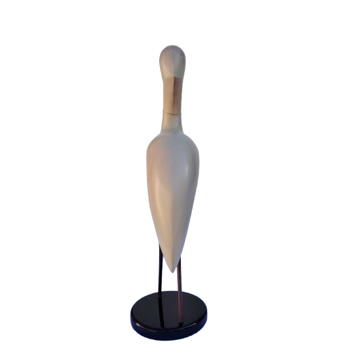 Feathers of Knysna carved and hand painted Egret Ltd Bird