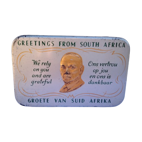 WW11 1940 Chocolate Tin The South African Gifts & Comfort Committee