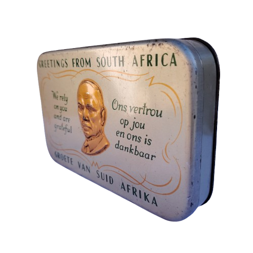 WW11 1940 Chocolate Tin The South African Gifts & Comfort Committee