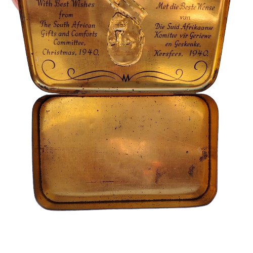 WW11 1940 Chocolate Tin The South African Gifts & Comfort Committee