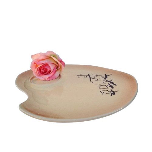 Drostdy Ware Ceramic Plate South African Bushman
