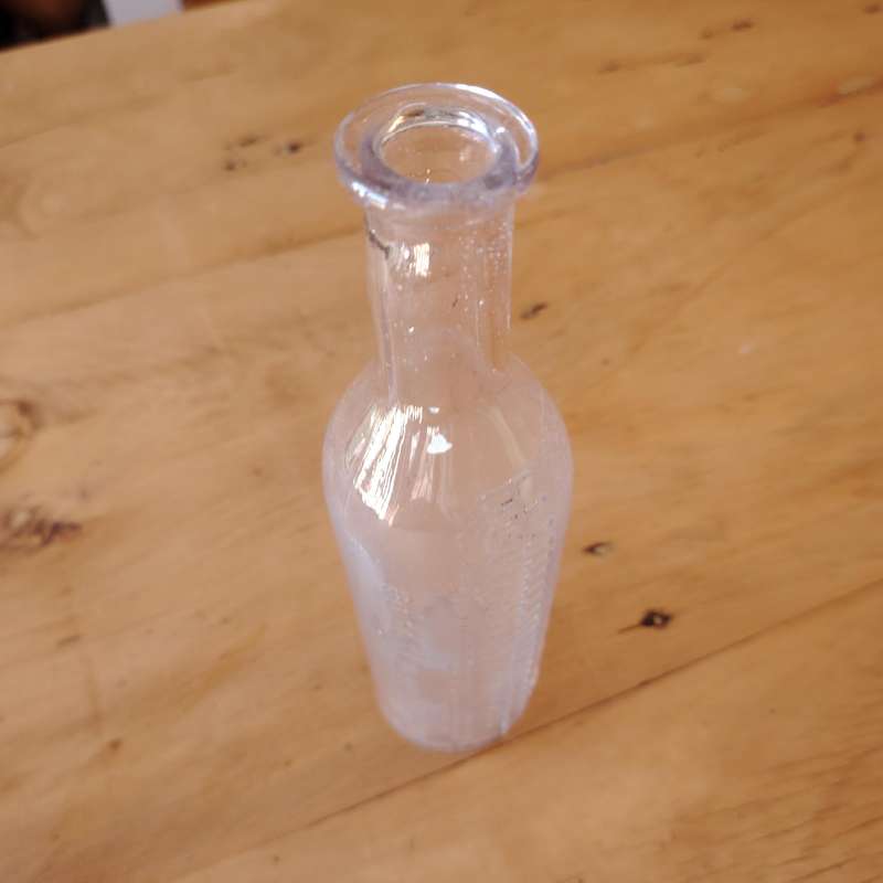 Vintage Glass graduated measuring bottle