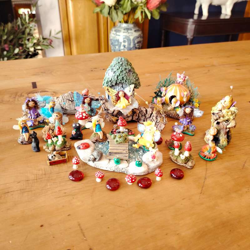 Step Into a World of Enchantment  Large Fairy Garden Set