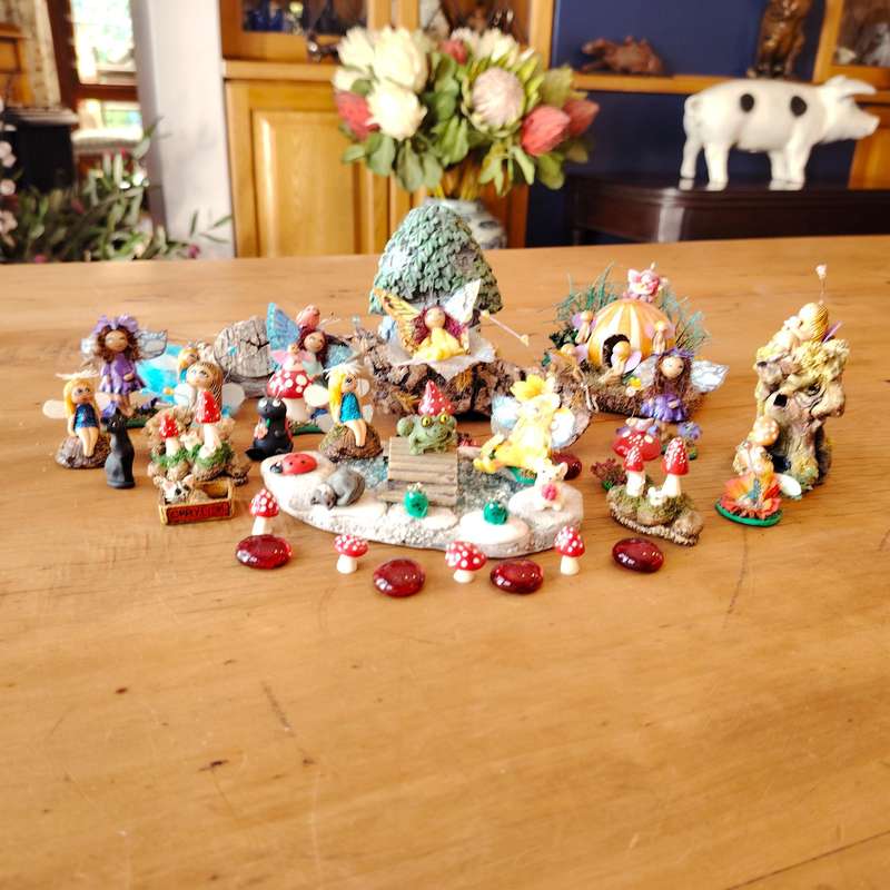 Step Into a World of Enchantment  Large Fairy Garden Set