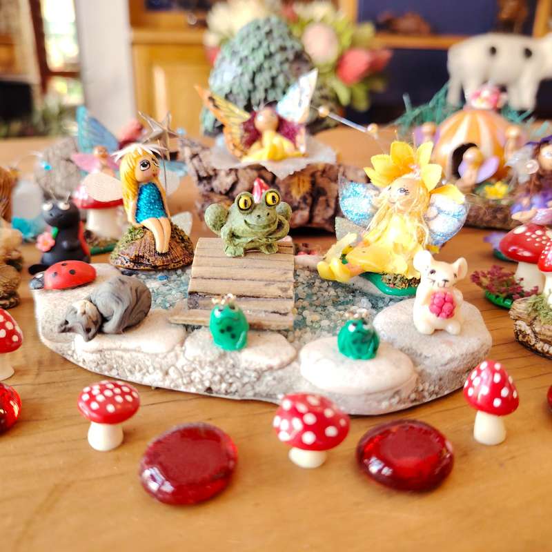 Step Into a World of Enchantment  Large Fairy Garden Set
