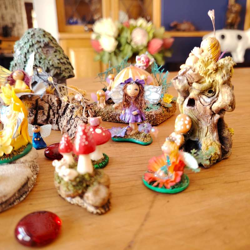 Step Into a World of Enchantment  Large Fairy Garden Set