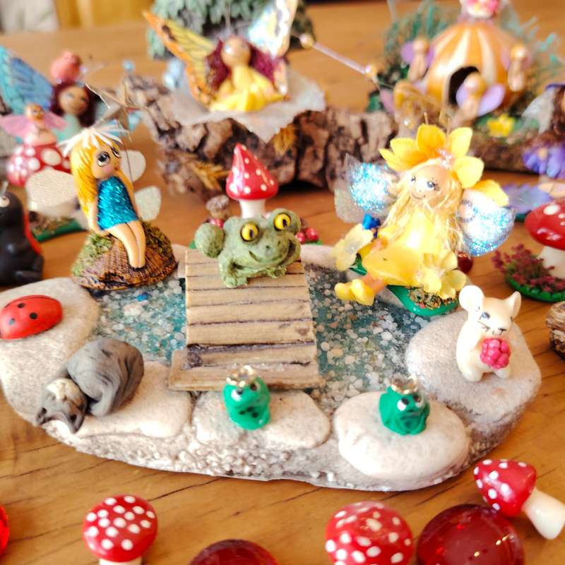 Step Into a World of Enchantment  Large Fairy Garden Set