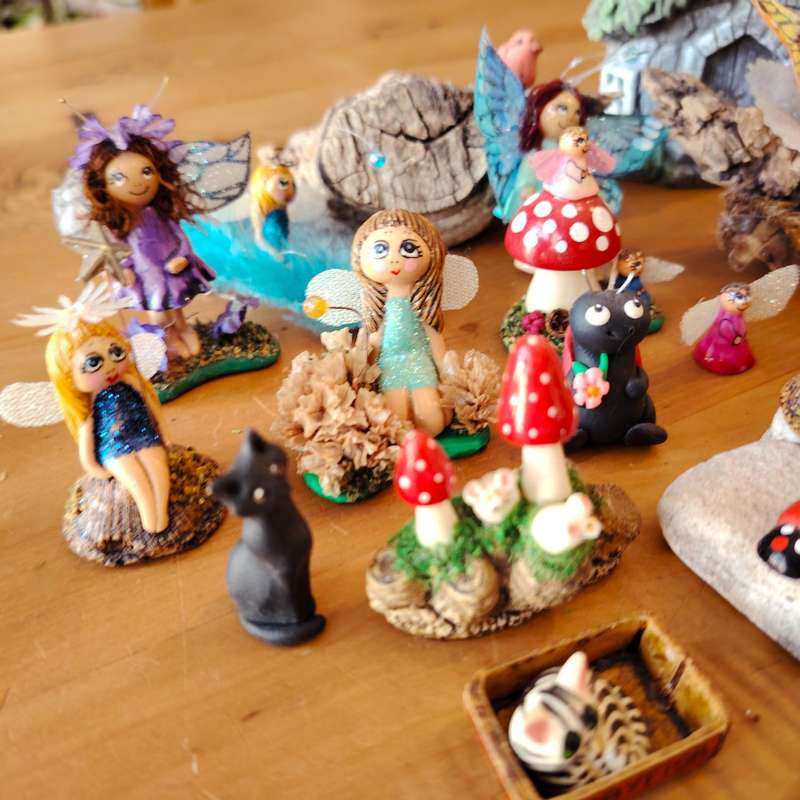 Step Into a World of Enchantment  Large Fairy Garden Set