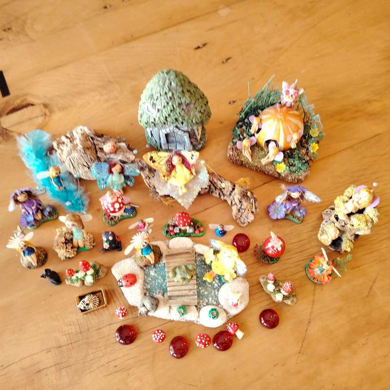 Step Into a World of Enchantment  Large Fairy Garden Set