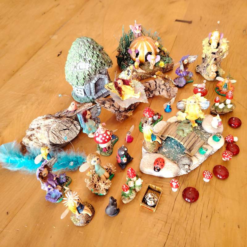 Step Into a World of Enchantment  Large Fairy Garden Set