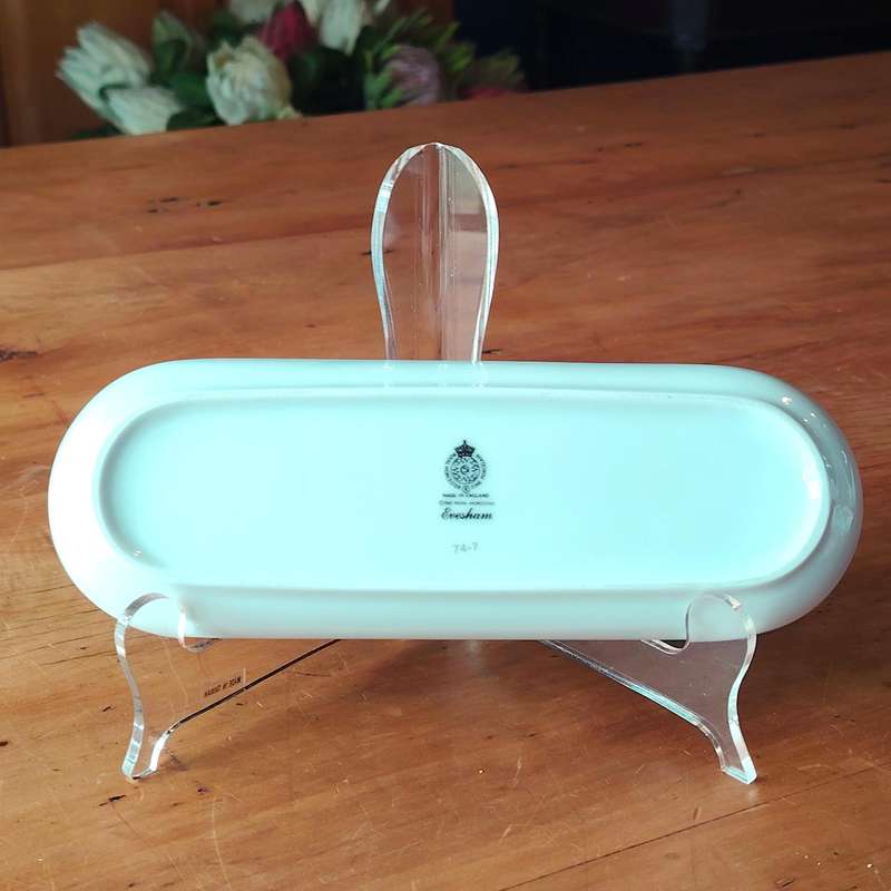 Royal Worcester Oval Dish Evesham Porcelain England