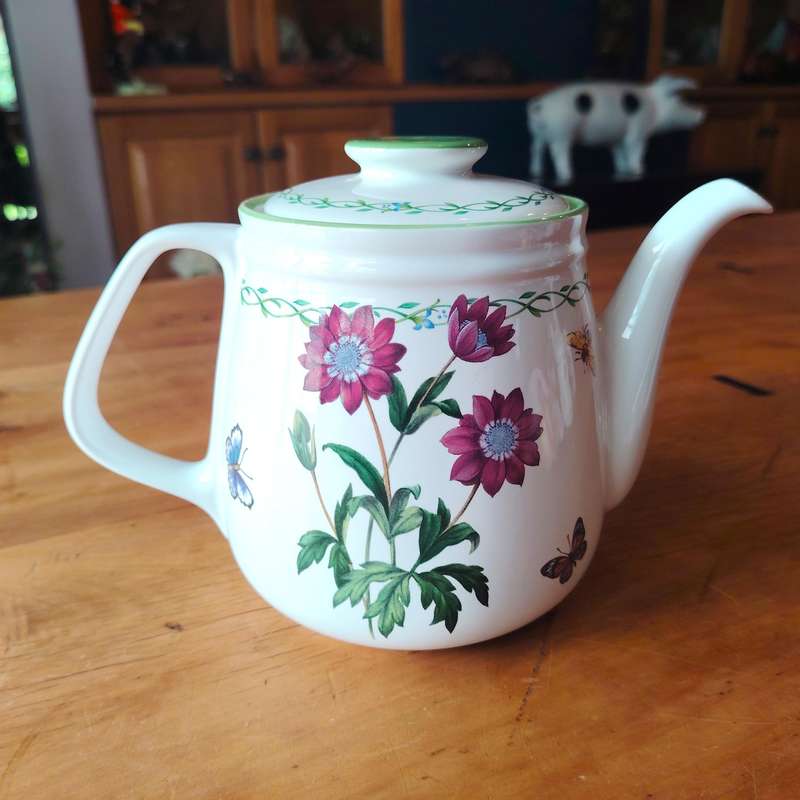 Studio Nova 5 cup teapot tea server with lid in the Garden Bloom