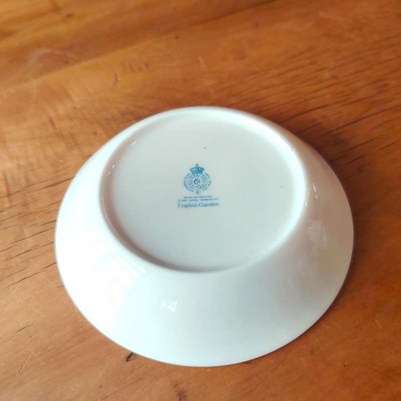 Royal Worcester Dish English Garden