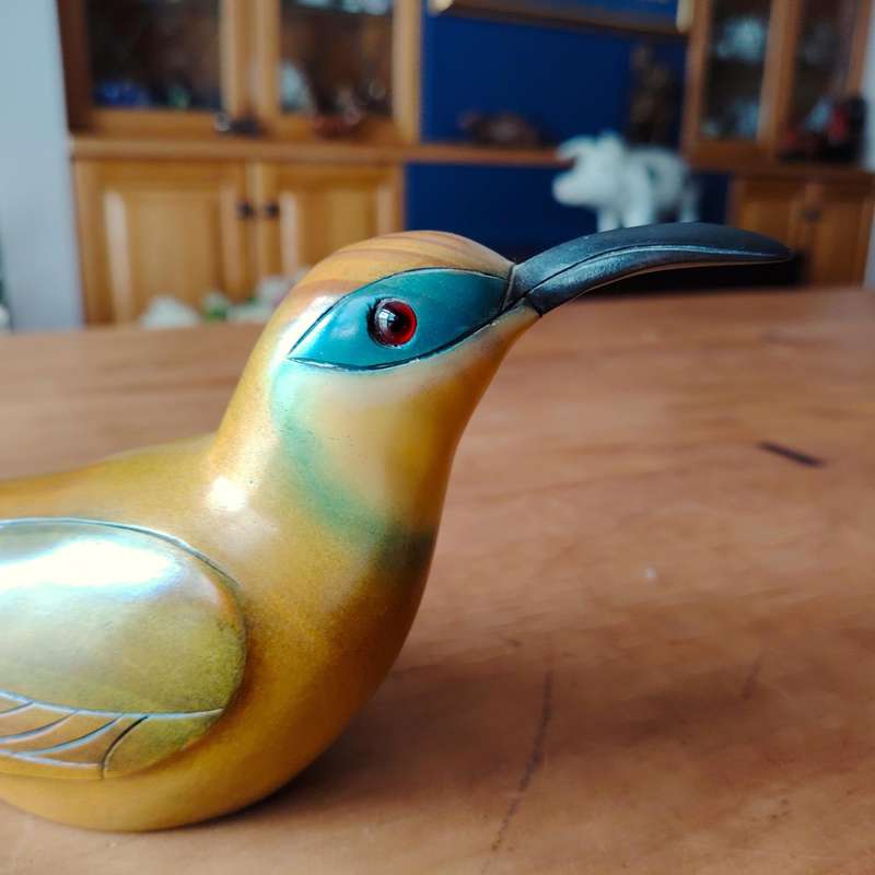 Feathers Gallery of Knysna carved and hand painted Female Swallowtail Bee-Eater Ltd Bird