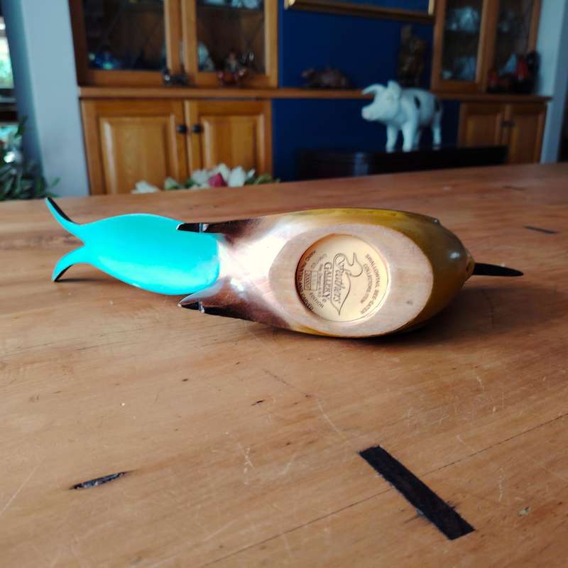 Feathers Gallery of Knysna carved and hand painted Female Swallowtail Bee-Eater Ltd Bird