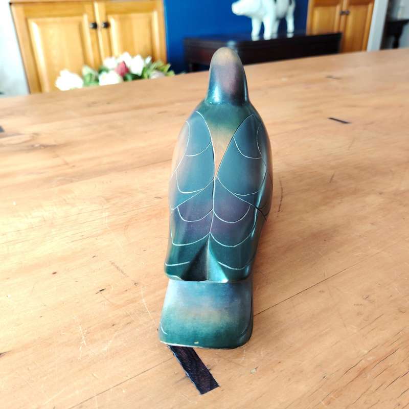 Feathers of Knysna Gallery carved and hand painted Blue Jay