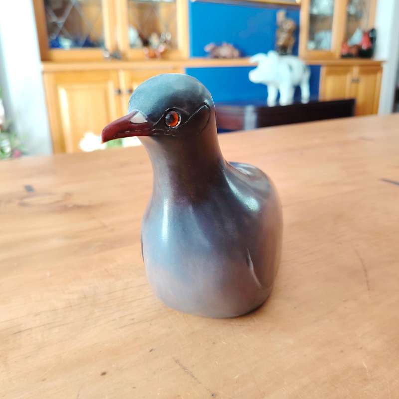 Feathers of Knysna carved and hand painted Feral Pigeon Turtledove 61/975