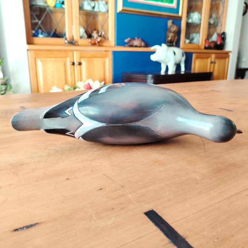 Feathers of Knysna carved and hand painted Feral Pigeon Turtledove 61/975