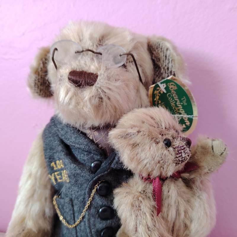 The Bearington Collection Ted E Bearington 100 Year Limited Edition Teddy Bear