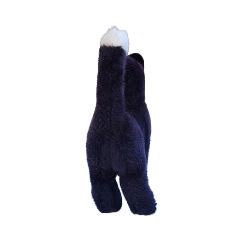 Dossy vintage Steiff black and white cat toy