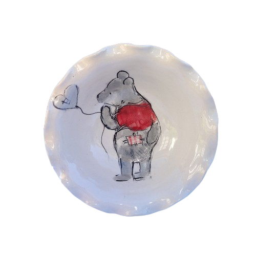 Le Lapin Ceramics Winnie The Pooh Bowl