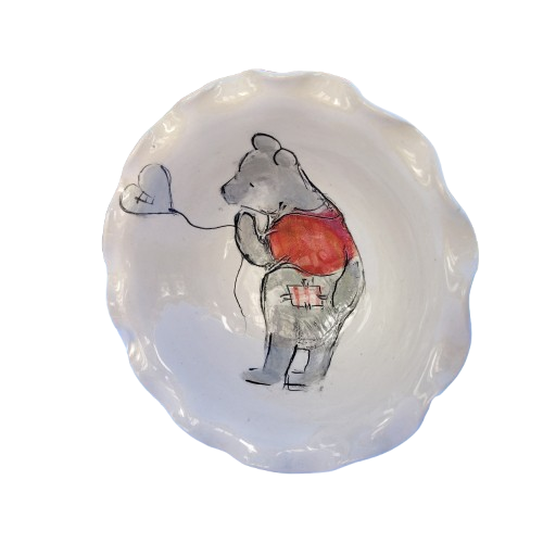 Le Lapin Ceramics Winnie The Pooh Bowl