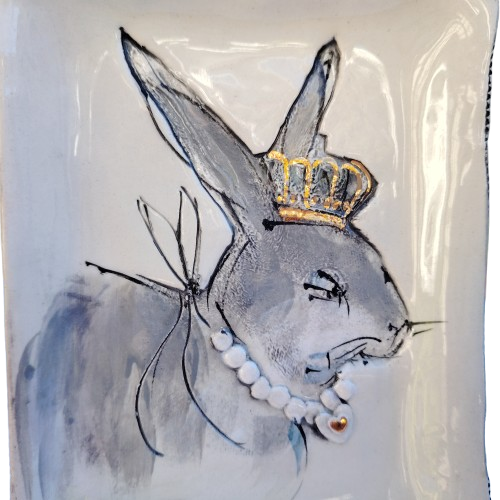 Le Lapin Ceramics Alice in Wonderland Tray Dish