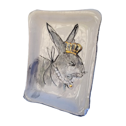 Le Lapin Ceramics Alice in Wonderland Tray Dish