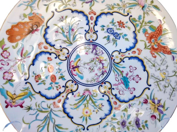 Royal Worcester Exotic Butterflies display plate