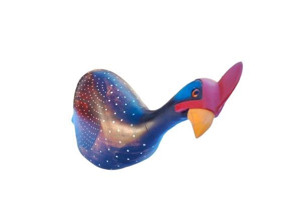 Feathers of Knysna carved and hand painted Crowned Guinea Fowl Series 1