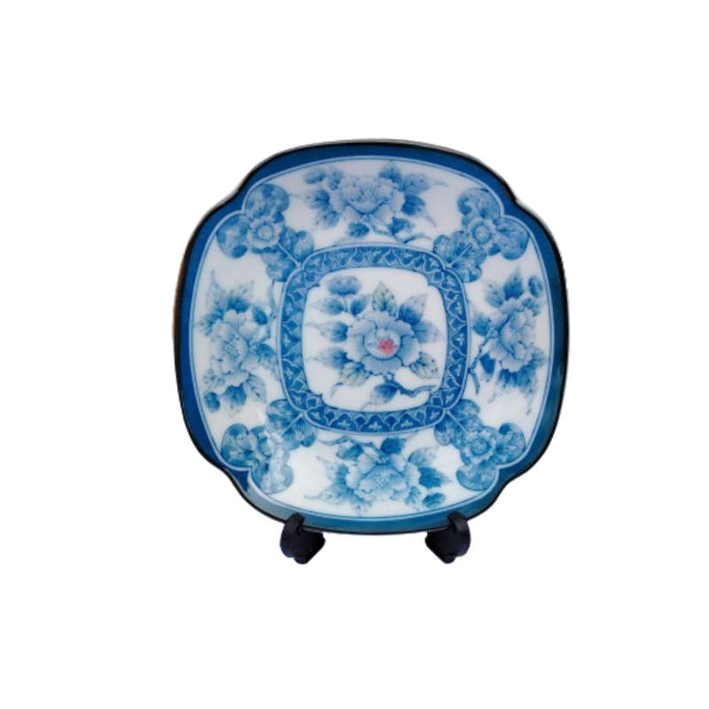 Imperial Japanese Imari Porcelain Square Plate