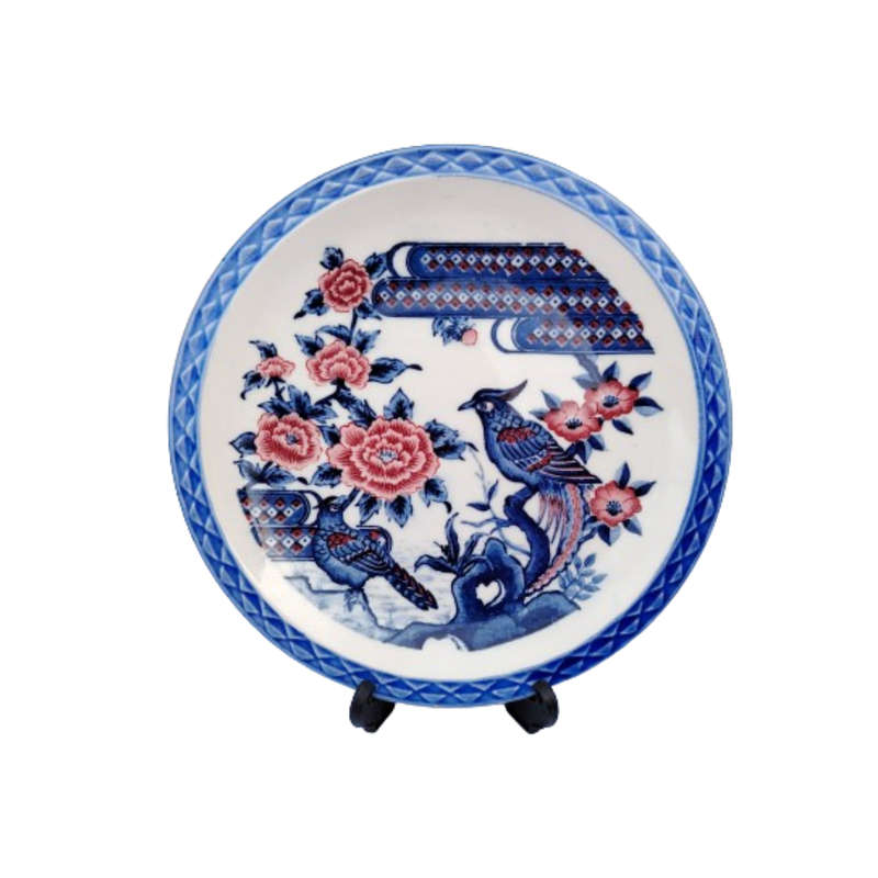 Imperial Japanese Imari Porcelain Round Plate