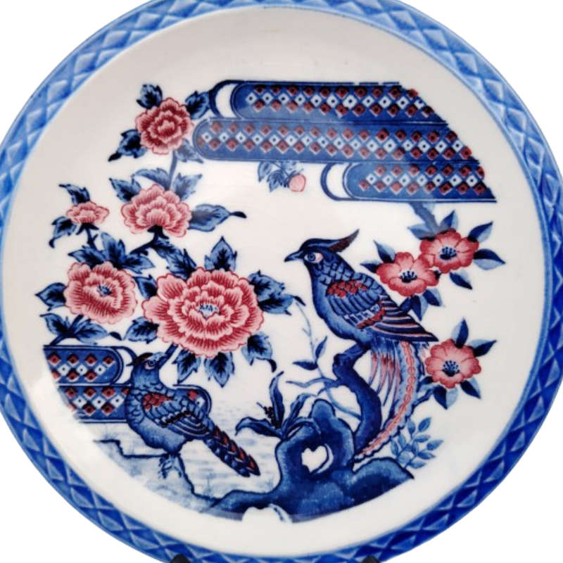 Imperial Japanese Imari Porcelain Round Plate