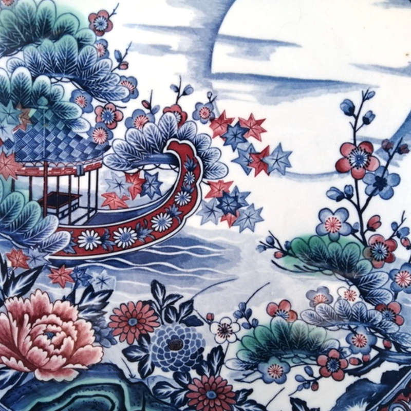 Imperial Japanese Imari Large Charger Plate
