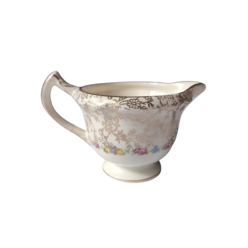 James Kent Fine Bone China Tea Set Hand Painted Flower Decoration