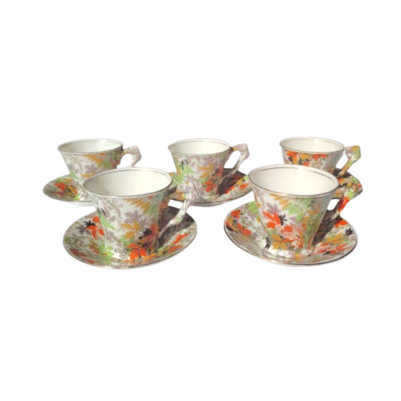 James Kent Fine Bone China Lightfield Fenton Demitasse Duo's