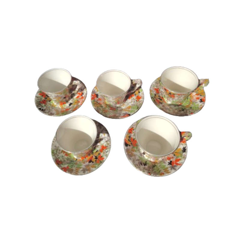 James Kent Fine Bone China Lightfield Fenton Demitasse Duo's